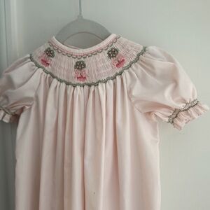 Orient Expressed Baby girl smocked dress - size 1
